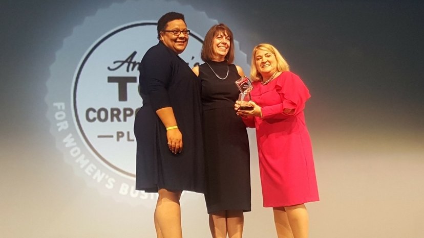 Supplier Diversity - Women Accepting Award
